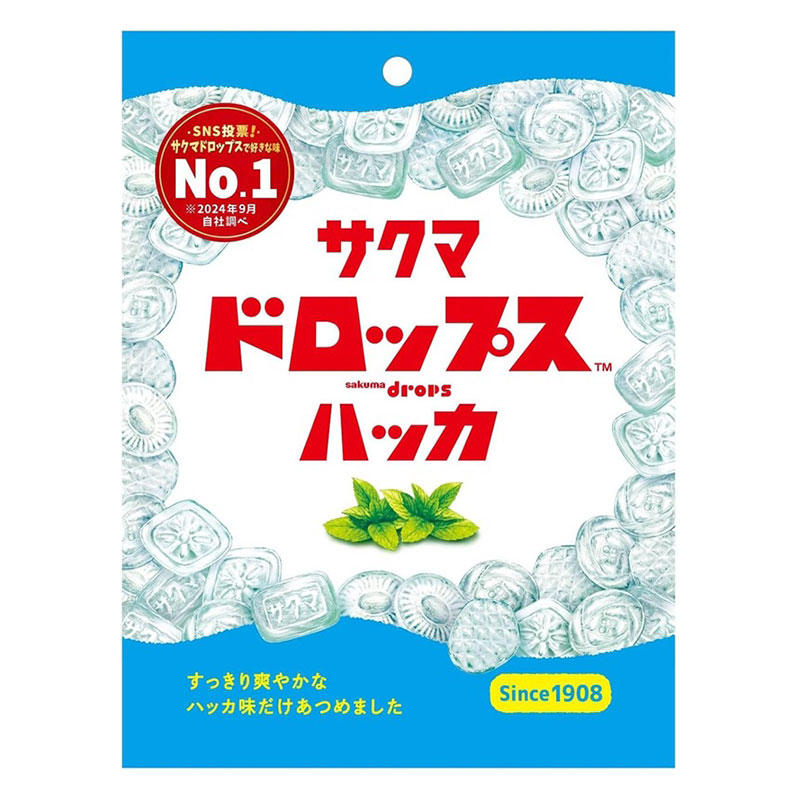 ドロップスハッカ 袋入り 105g