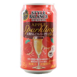 【ノンアルコール】 アサヒ スタイルバランス 完熟りんごスパークリング 350ml 【機能性表示食品】