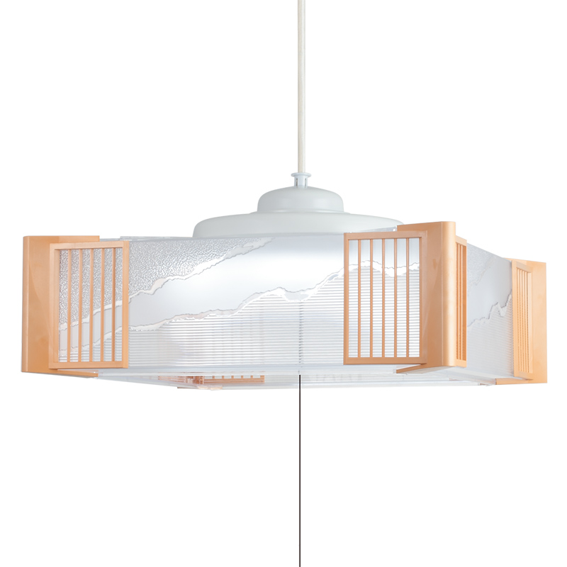 LED和風ペンダントライト 調光タイプ(~8畳)吊り下げ式 HCDB0862