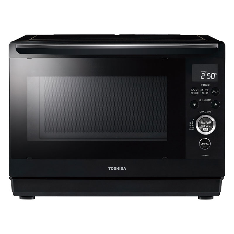 オーブンレンジ 石窯ドーム ER-D80A-K ブラック