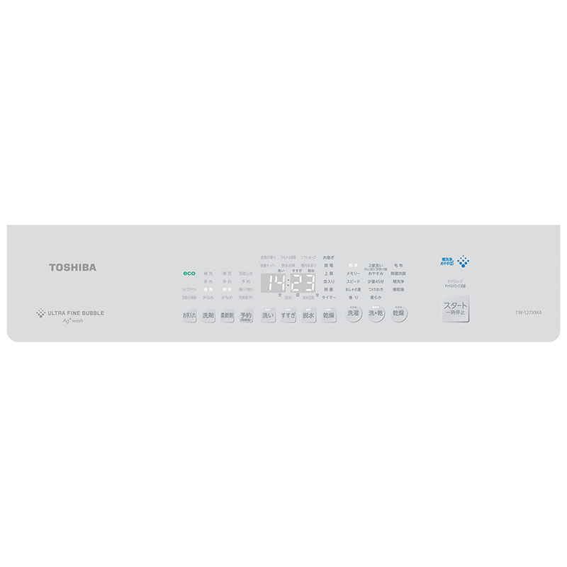 ドラム式洗濯乾燥機 ZABOON TW-127XM4L-W