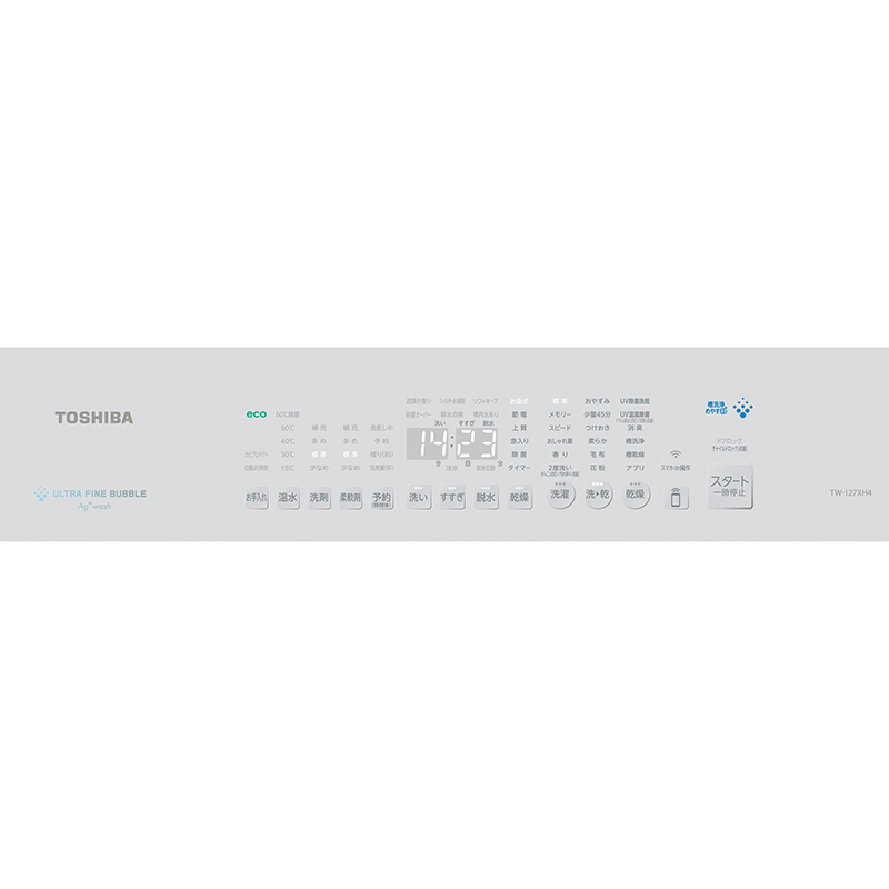 ドラム式洗濯乾燥機 ZABOON TW-127XH4L-W グランホワイト