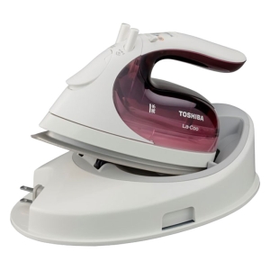 コードレススチームアイロン La・Coo マルーンレッド TA-FV470-R