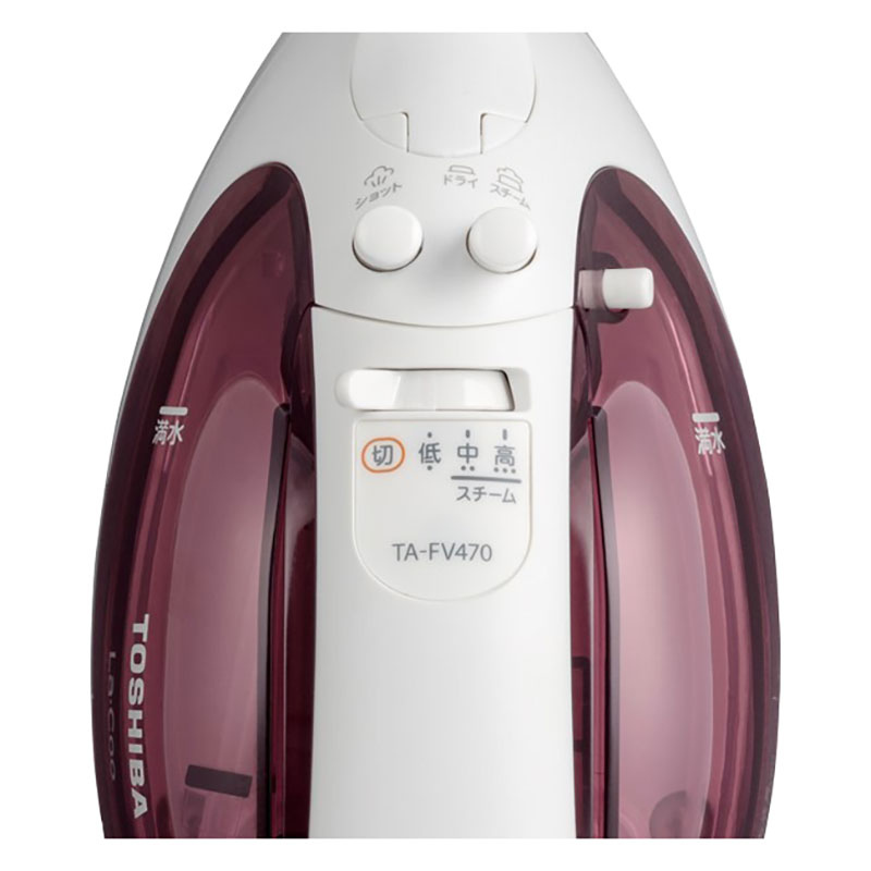 コードレススチームアイロン La・Coo マルーンレッド TA-FV470-R