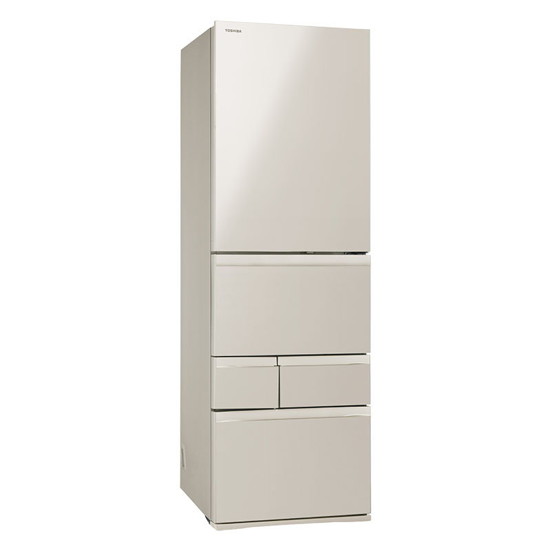 【お取り寄せ商品】465L 5ドア冷蔵庫 GR-W470GSK-EC サテンゴールド