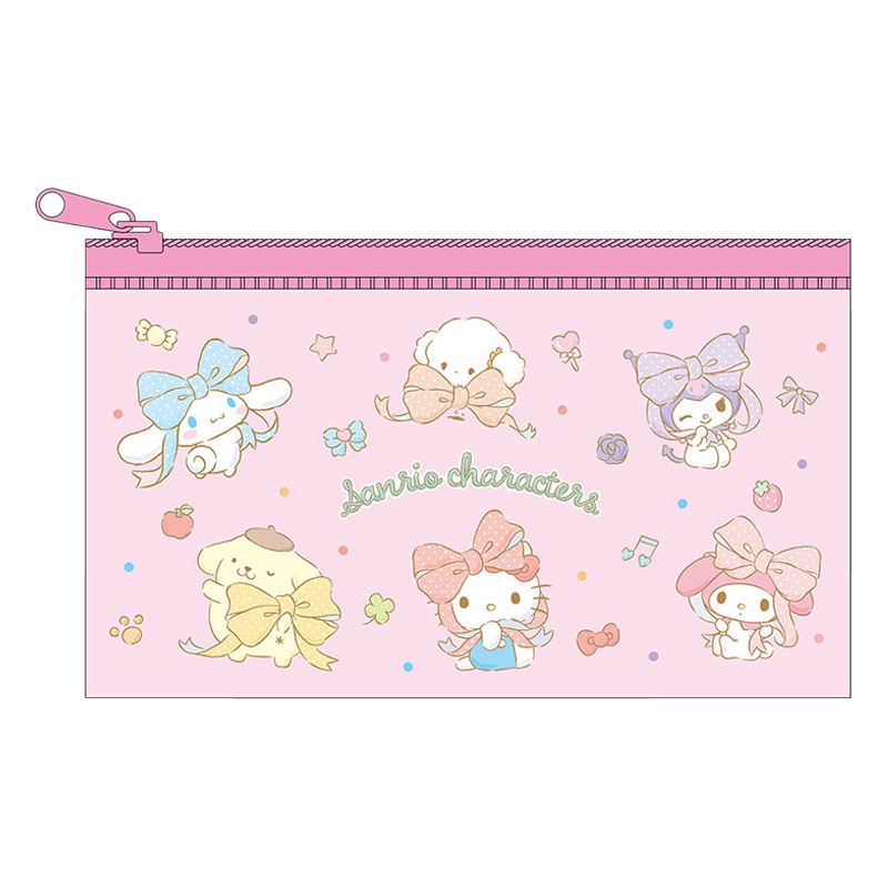 クリアーポーチワイド サンリオキャラクターズ