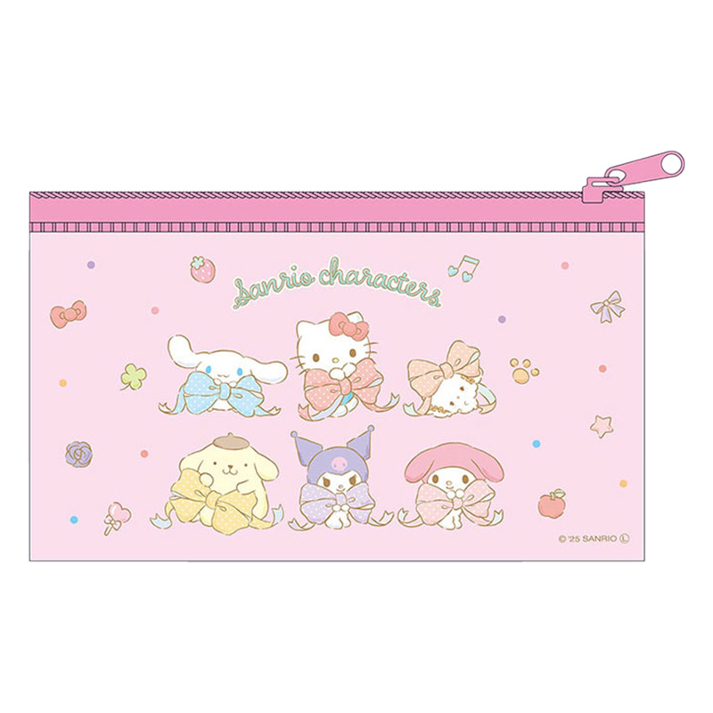 クリアーポーチワイド サンリオキャラクターズ