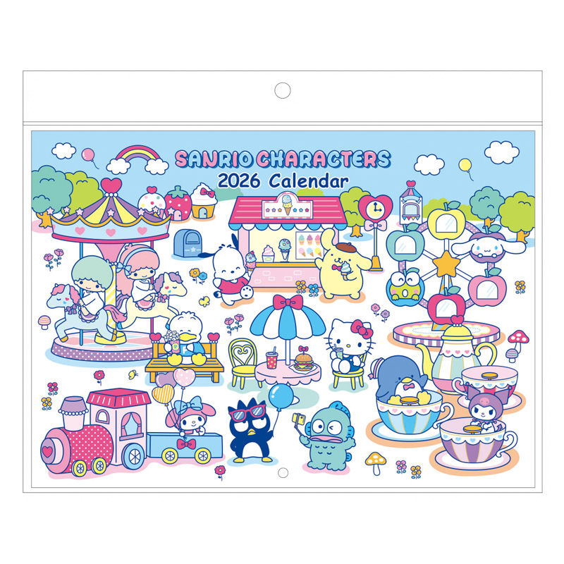 サンリオキャラクターズ 2026年カレンダー 壁掛け B5