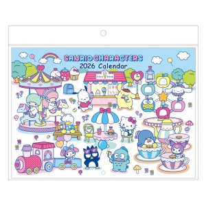サンリオキャラクターズ 2026年カレンダー 壁掛け B5