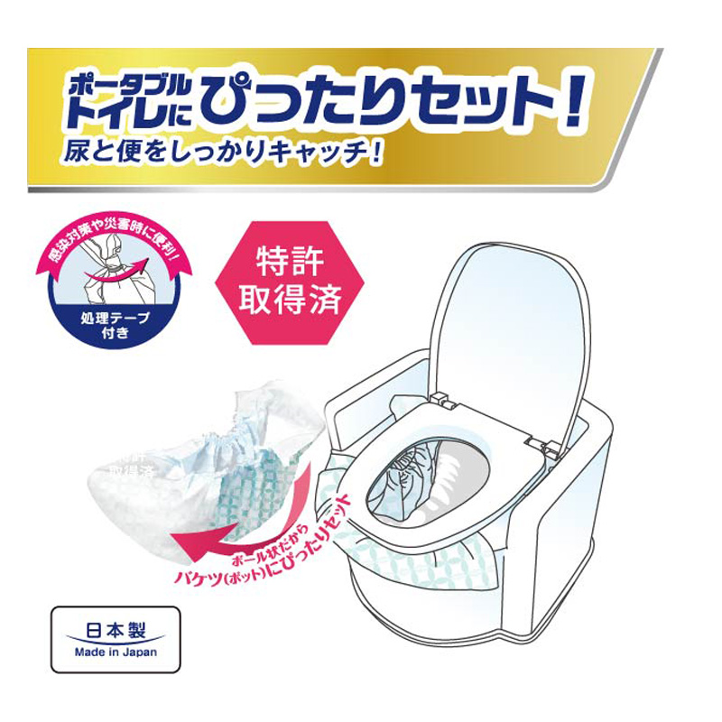 ドクターズ.one ポータブルトイレシート 30枚