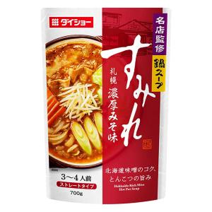 ダイショー 名店監修鍋スープ すみれ 札幌濃厚みそ味 700g