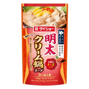 明太クリーム鍋スープ 750g