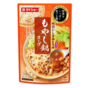 野菜をいっぱい もやし鍋スープ 750g