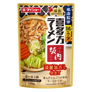 名店監修鍋スープ 喜多方ラーメン坂内淡麗旨だし仕立て 700g