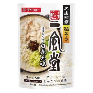 名店監修鍋スープ 一風堂博多とんこつ白丸元味 700g
