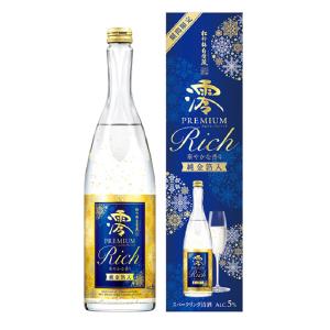 松竹梅 白壁蔵 澪 PREMIUM<RICH> スパークリング清酒 純金箔入 5度 瓶 箱入 750ml