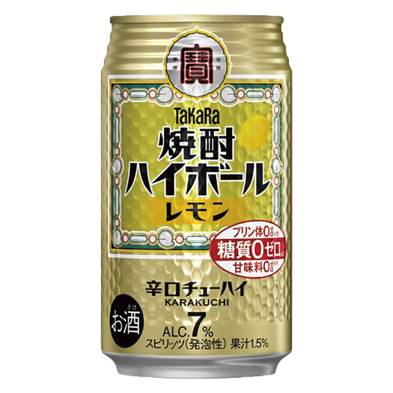タカラ 焼酎ハイボール レモン アルコール分7％ 1箱 350ml×24缶