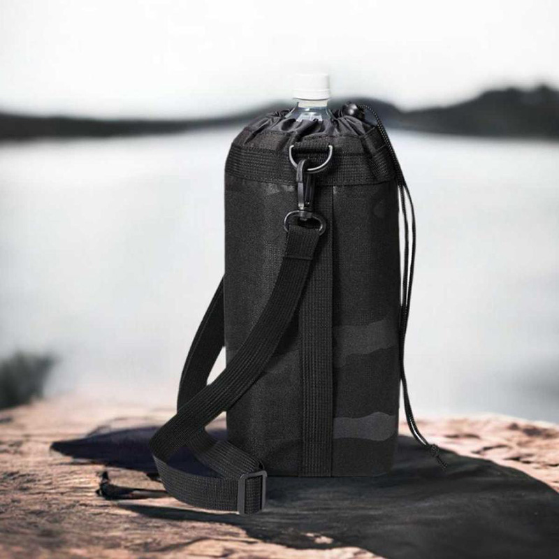 ペットボトルカバー Camo ブラック 1.5～2L用