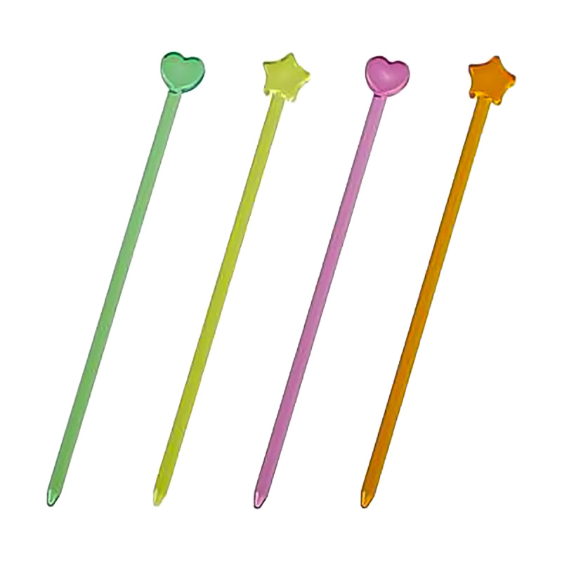 クリアカラーピック 60本入 ストレートタイプ