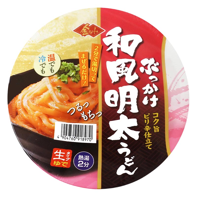 金ちゃんぶっかけ和風明太うどん 168g
