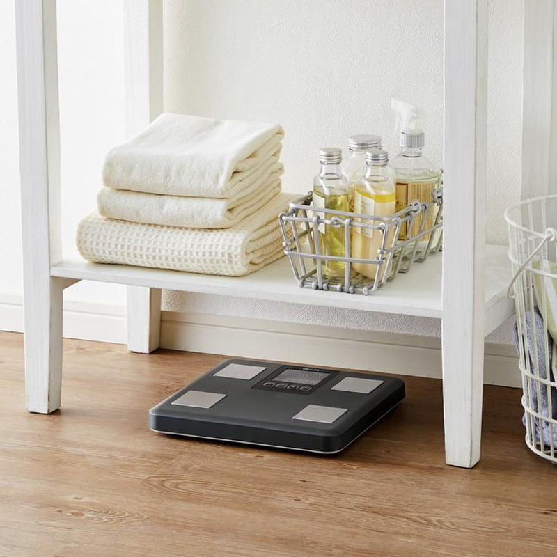 体組成計 ダークグレー お試し用電池付