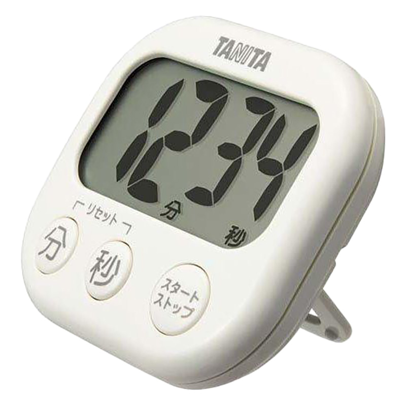 抗菌 でか見えタイマー アイボリー