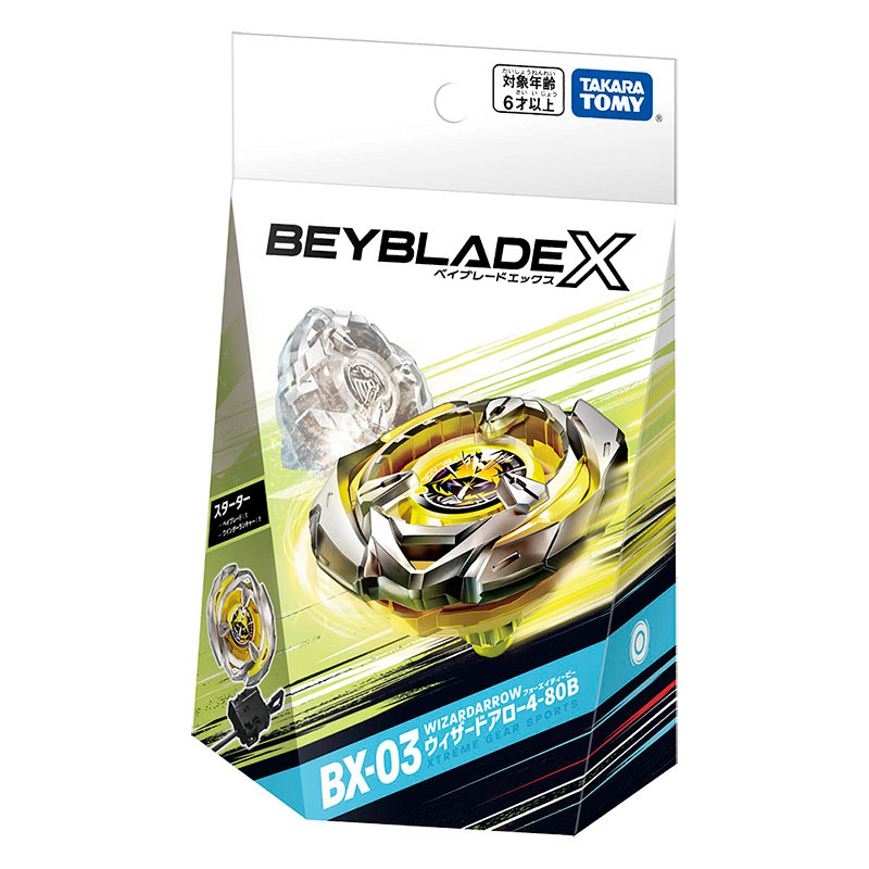 BEYBLADE X BX-03 スターター ウィザードアロー4-80B