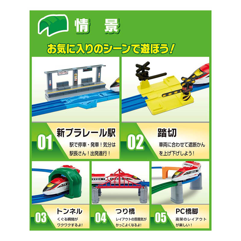 ワクワクつながる！プラレール ベストセレクションセット