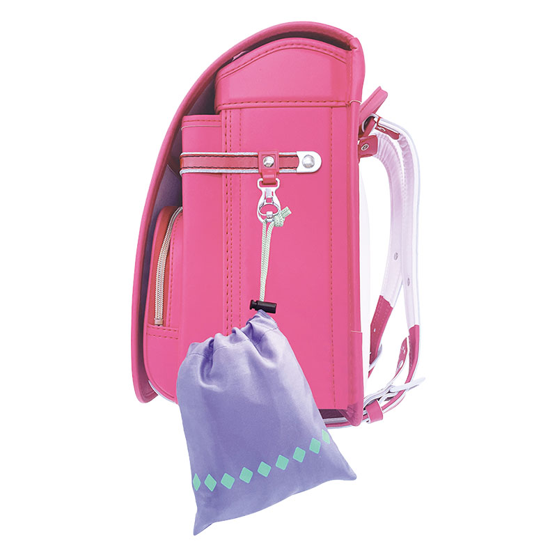 ランドセル用 のび～るレインカバー ミント×パープル