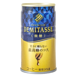ダイドーブレンドプレミアム デミタス微糖 缶 150g