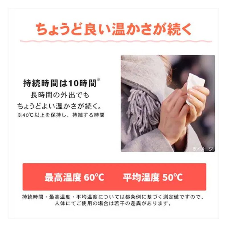 カイロ ぽかぽか家族貼るミニ 10個