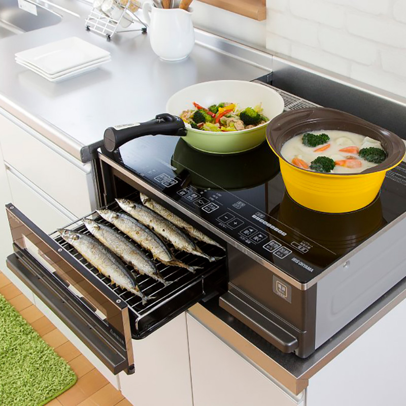 【お取り寄せ商品】2口IHクッキングヒーター (据置タイプ) IHC-SG221