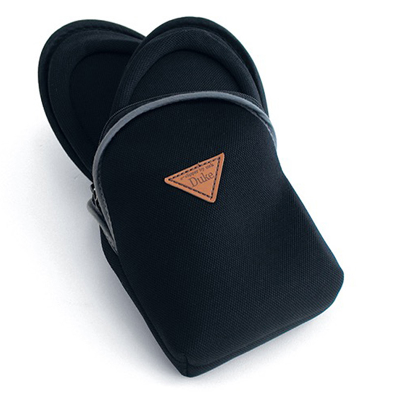 gowell ポリエステルニットスリッパ ブラック L 25.5-27.0cm