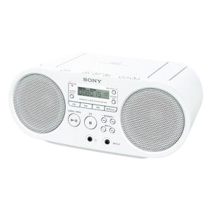 CDラジオ コンパクト ホワイト ZS-S40 W