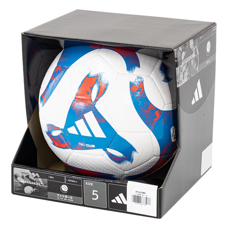 サッカーボール 5号 一般・大学・高校・中学生用 AF5936WB