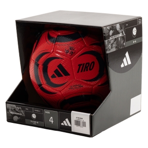 adidas TIRO クラブ サッカーボール 4号 レッド×ネイビー AF4958RNV