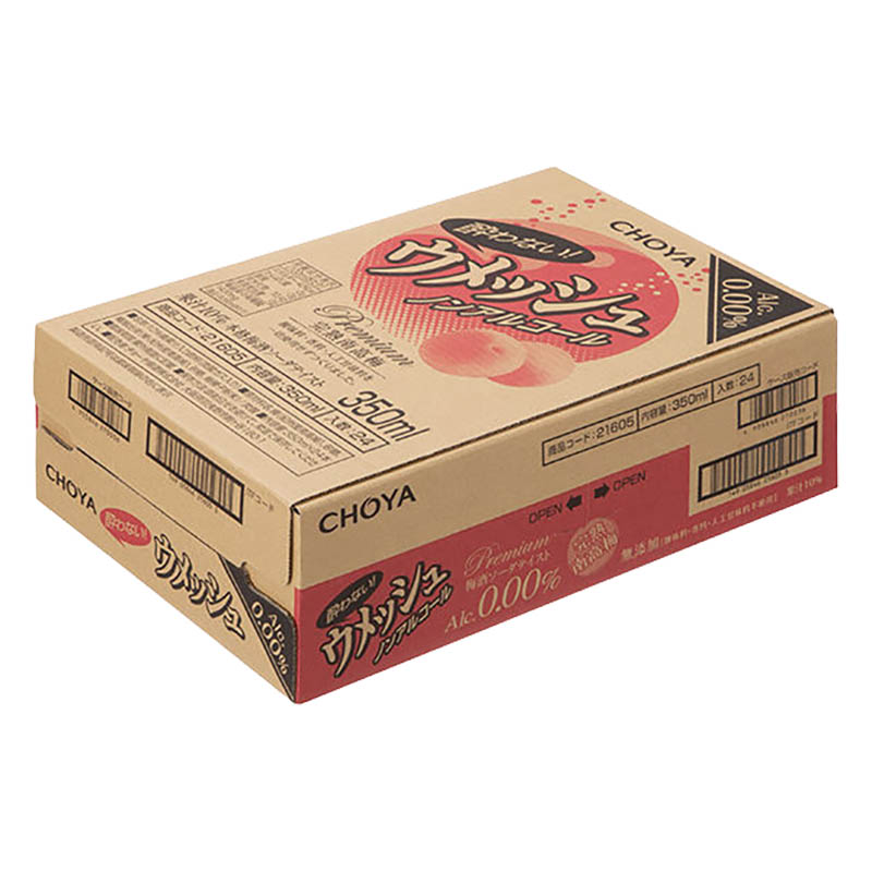 【ノンアルコール】酔わないウメッシュ 1箱(350ml×24缶)