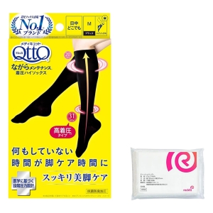 メディキュット ながらメンテナンス 着圧ハイソックス M