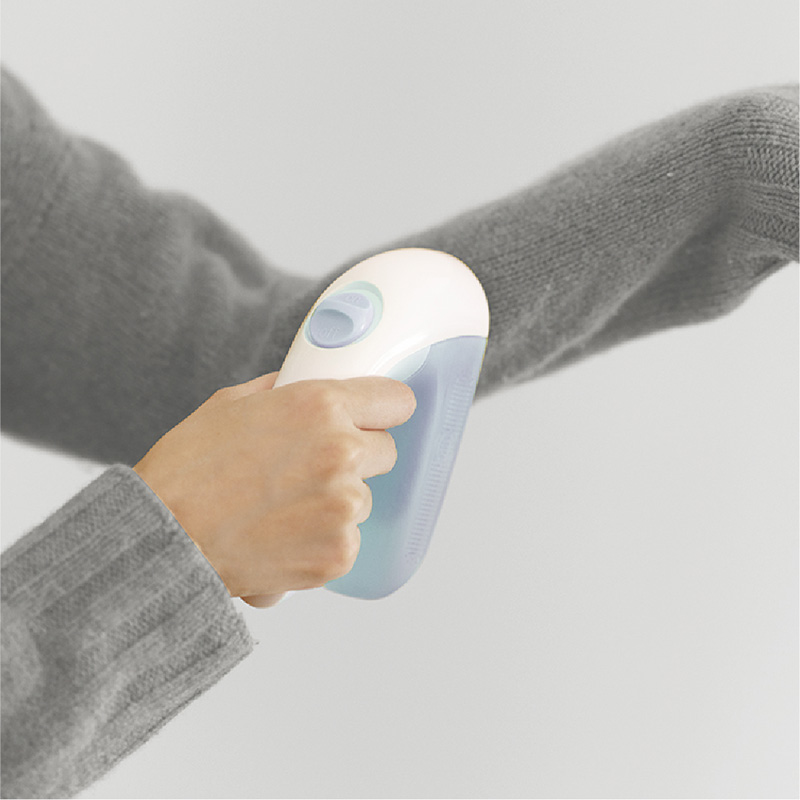 毛玉取り器 とるとるClassic 乾電池式 KC-NB225-A ロマンスブルー