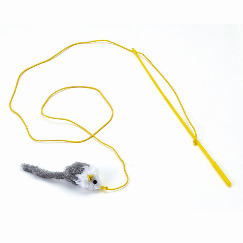 猫じゃらし 子分ネズミヒモ付 ツンデレ猫用 1本