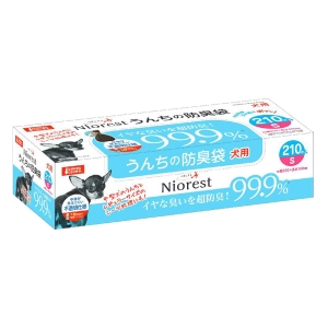 ニオレストうんちの防臭袋S犬用 210枚入