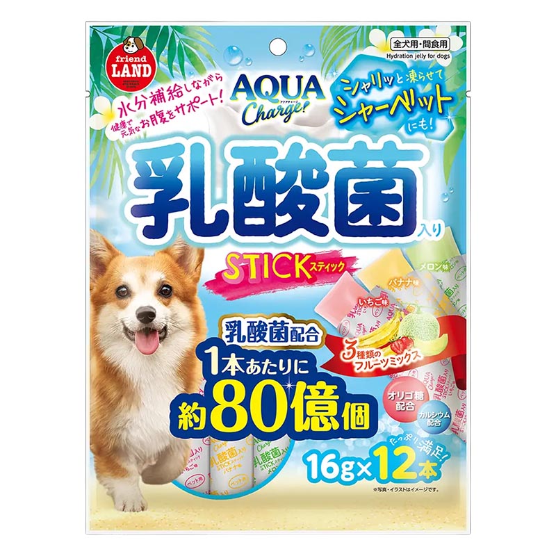 アクアチャージ 乳酸菌入りスティック 12本