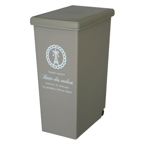 【お取り寄せ商品】スライドペール 45L ベージュ