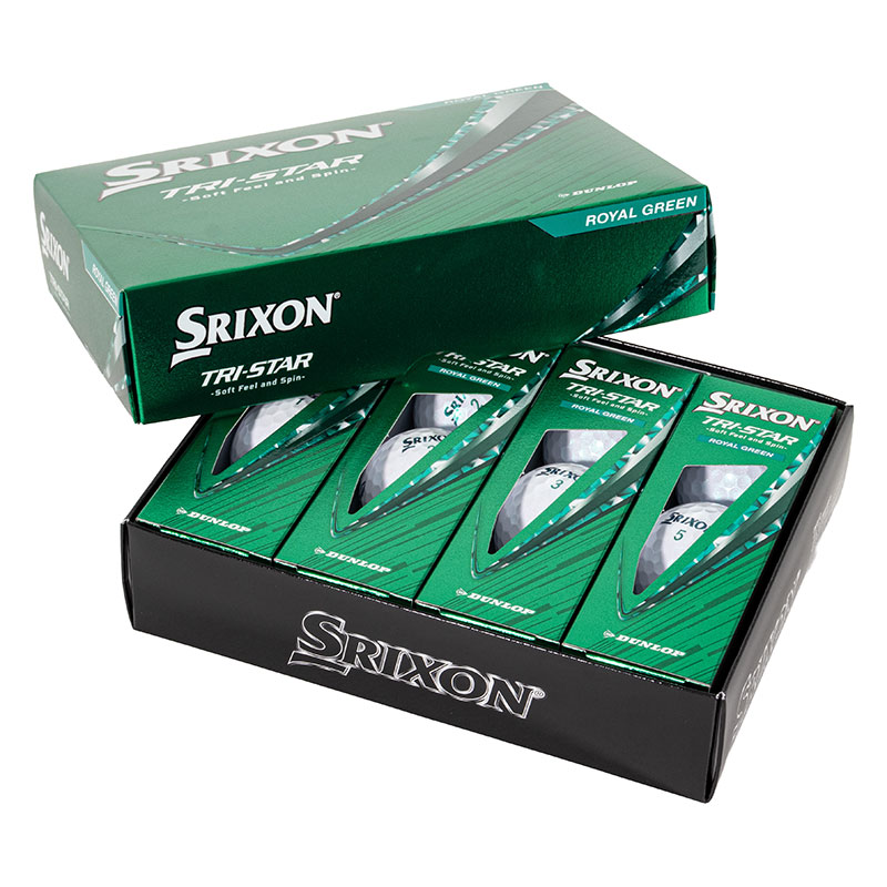 SRIXON TRY-STAR ゴルフボール ロイヤルグリーン 1ダース