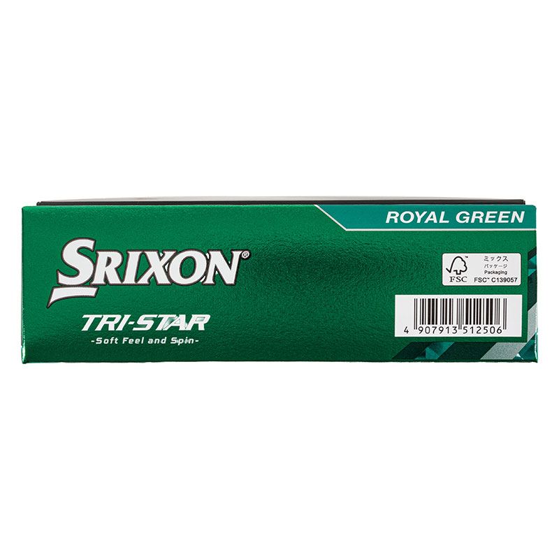 SRIXON TRY-STAR ゴルフボール ロイヤルグリーン 1ダース