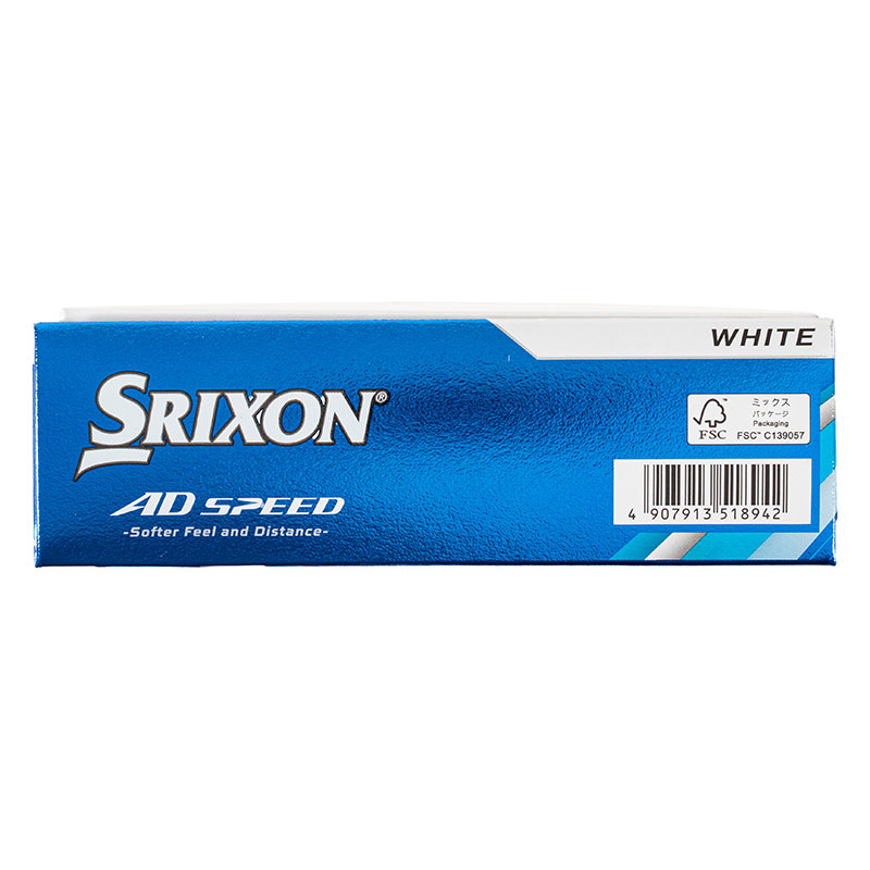 SRIXON AD SPEED ゴルフボール ホワイト 1ダース