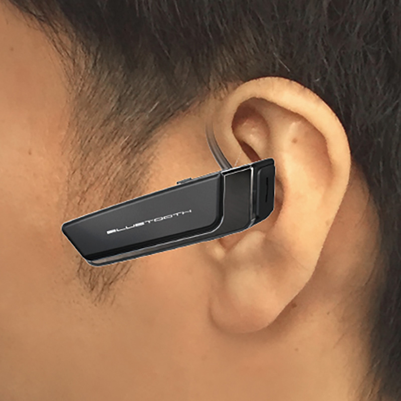 スタミナ & 防滴 Bluetoothイヤホンマイク 急速充電