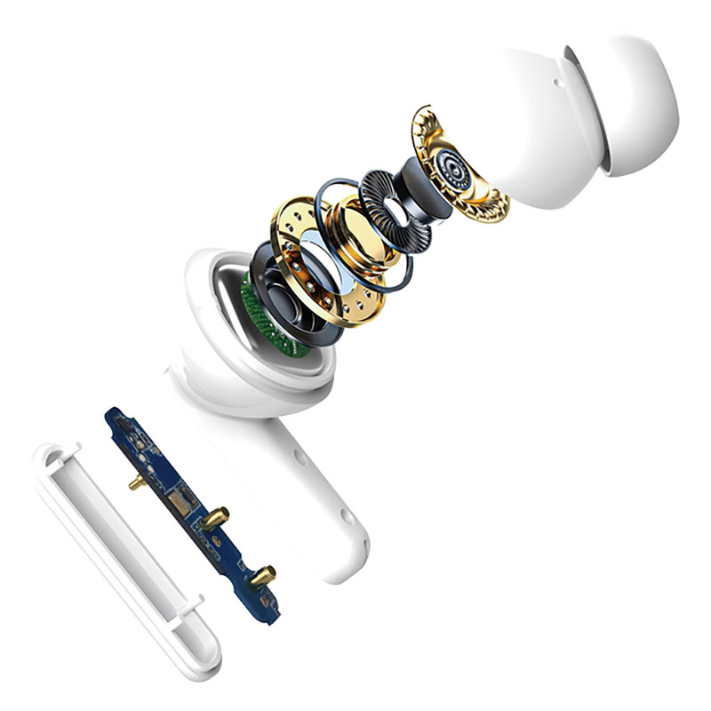 完全ワイヤレス ステレオイヤホン AAC|防水 WH BL-135