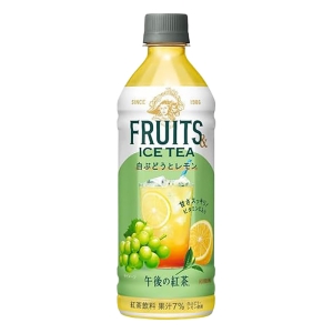 午後の紅茶 FRUITS&ICETEA 白ぶどうとレモン 500ml