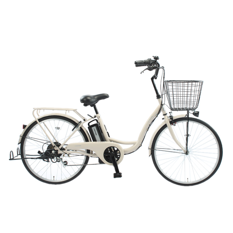 ◆イーコンシャスフィール 電動自転車 24インチ 6段 マットベージュ